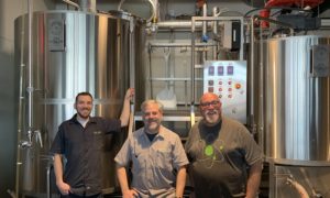 Steam Theory Brewing Team with PKW Brewhouse