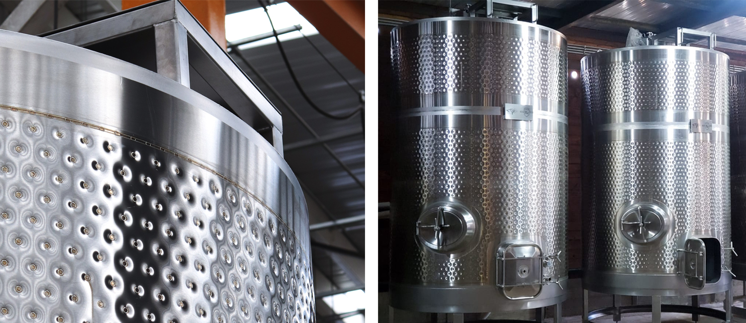 Closed Top Wine Fermenters from Portland Kettle Works