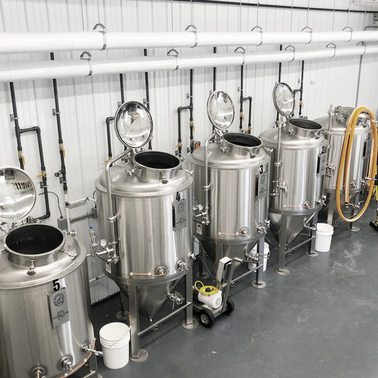 Brewery Fermenters for Beer Production from Portland Kettle Works