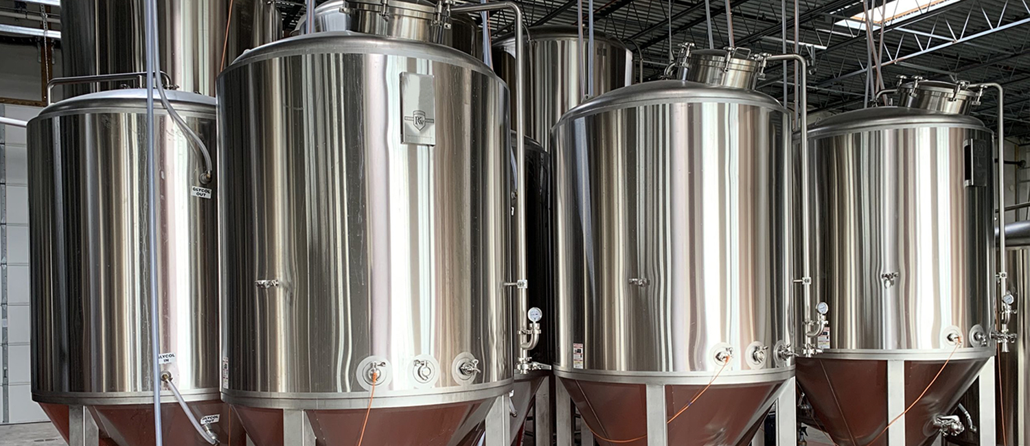 Brewery Fermenters for Beer Production from Portland Kettle Works