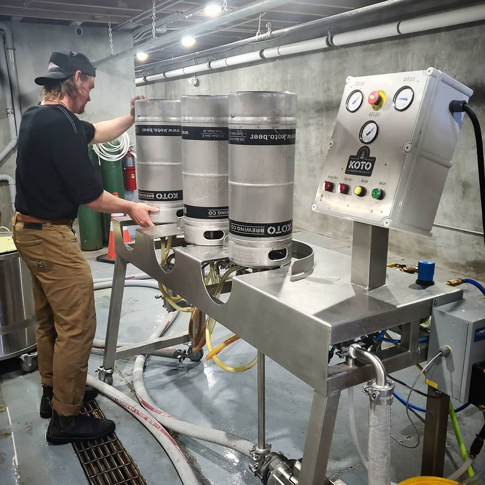 Keg Washers from Portland Kettle Works Are Fast and Efficient